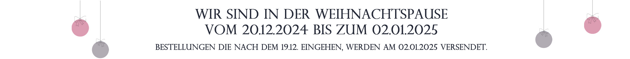 Banner 2024 Weihnachten