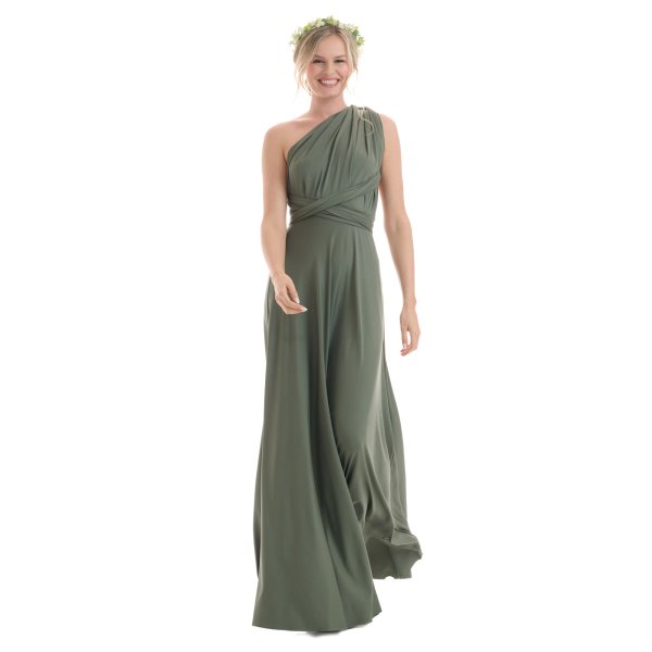 Maxi Infinity-Wickelkleid – Brautjungfernkleid (1000)