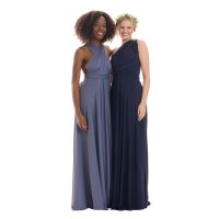 Maxi Infinity-Wickelkleid – Brautjungfernkleid (1000)