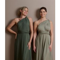 Maxi Infinity-Wickelkleid – Brautjungfernkleid (1000)