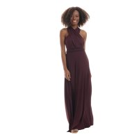 Maxi Infinity-Wickelkleid – Brautjungfernkleid (1000)