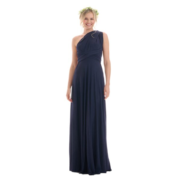 Maxi Infinity-Wickelkleid – Brautjungfernkleid (1000) Dunkelblau 46-50