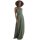 Maxi - Infinity Wickelkleid  Grün 34-38