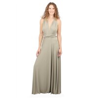 Maxi - Infinity Wickelkleid  Salbei-Grün 40-44