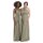 Maxi - Infinity Wickelkleid  Salbei-Grün 40-44