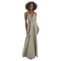 Maxi Infinity-Wickelkleid – Brautjungfernkleid...