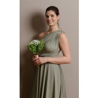 Maxi Infinity-Wickelkleid – Brautjungfernkleid (1000) Salbei-Grün 46-50