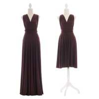 Maxi - Infinity Wickelkleid  Mauve 34-38