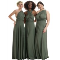 Maxi - Infinity Wickelkleid  Mauve 34-38