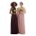 Maxi Infinity-Wickelkleid – Brautjungfernkleid (1000) Mauve 46-50