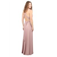 Maxi - Infinity Wickelkleid  Altrosa 34-38