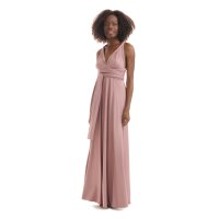 Maxi - Infinity Wickelkleid  Altrosa 34-38