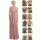 Maxi - Infinity Wickelkleid  Altrosa 34-38