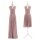 Maxi - Infinity Wickelkleid  Altrosa 34-38