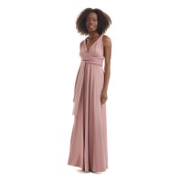 Maxi Infinity-Wickelkleid – Brautjungfernkleid...