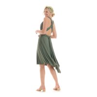 Midi Infinity-Wickelkleid – Brautjungfernkleid (1100)