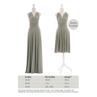 Midi Infinity-Wickelkleid – Brautjungfernkleid (1100)