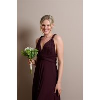 Midi Infinity-Wickelkleid – Brautjungfernkleid (1100)