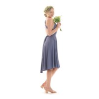 Midi Infinity-Wickelkleid – Brautjungfernkleid (1100)