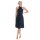 Midi Infinity-Wickelkleid – Brautjungfernkleid (1100) Dunkelblau 46-50