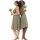 Midi - Infinity Wickelkleid  Salbei-Grün 40-44