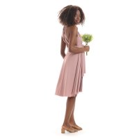 Midi Infinity-Wickelkleid – Brautjungfernkleid...