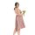 Midi Infinity-Wickelkleid – Brautjungfernkleid (1100) Altrosa/Taupe 46-50