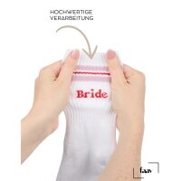 Tennissocken -  Junggesellenabschied - Bride & Team Bride