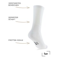 faav Tennissocken - Socken mit Print - Baumwoll-Socken - Unisex