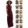 Maxi - Infinity Wickelkleid  Bordeaux-Rot 40-44