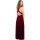 Maxi - Infinity Wickelkleid  Bordeaux-Rot 40-44