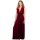Maxi - Infinity Wickelkleid  Bordeaux-Rot 40-44